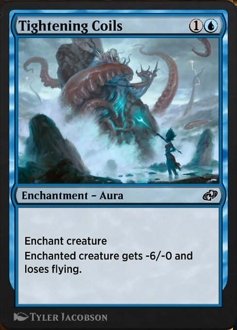 Tightening Coils highlighted card art
