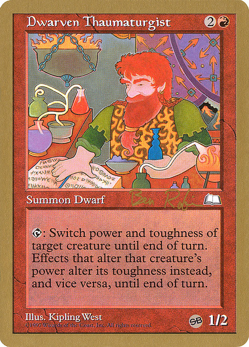 Dwarven Thaumaturgist highlighted card art
