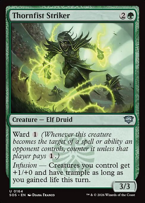 Thornfist Striker from Secrets of Strixhaven