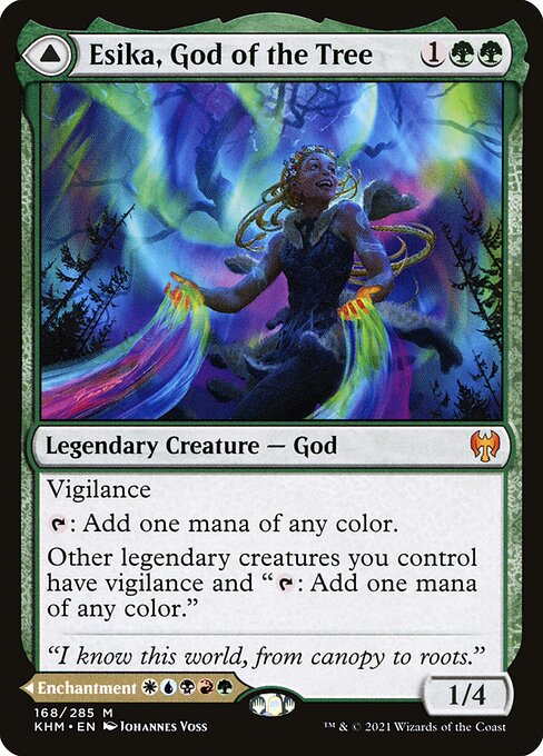 Esika, God of the Tree // The Prismatic Bridge from Kaldheim