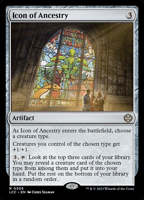 Icon of Ancestry highlighted card art