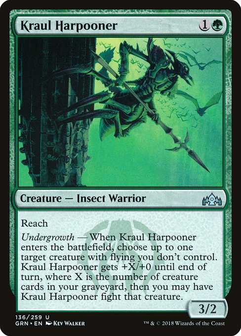 Kraul Harpooner from Guilds of Ravnica