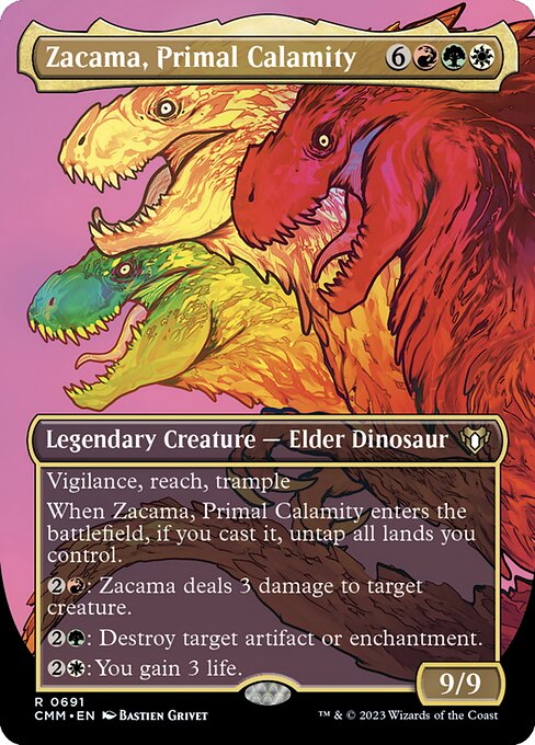 Zacama, Primal Calamity from Commander Masters