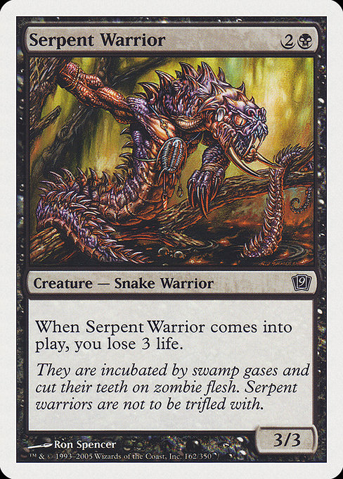 Serpent Warrior from Ninth Edition