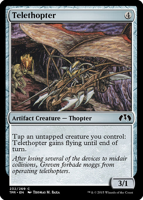 Telethopter highlighted card art