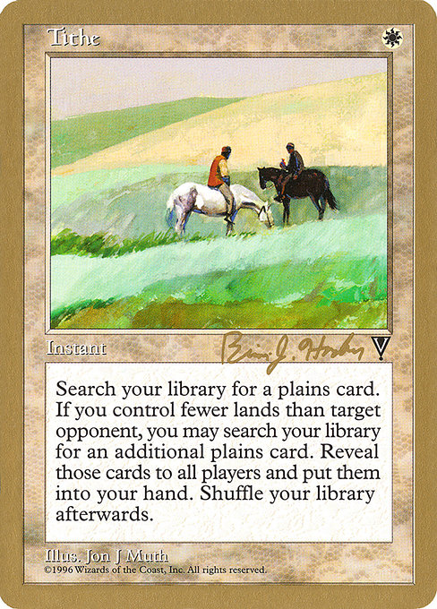 Tithe highlighted card art