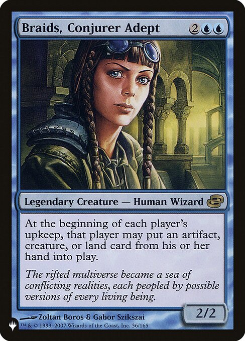 Braids, Conjurer Adept from The List