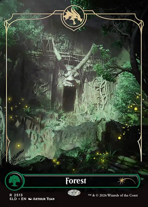 Forest from Secret Lair Drop