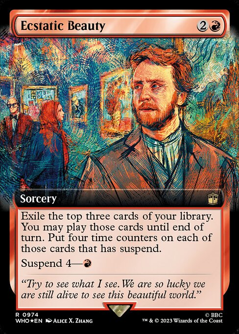 Ecstatic Beauty from Doctor Who