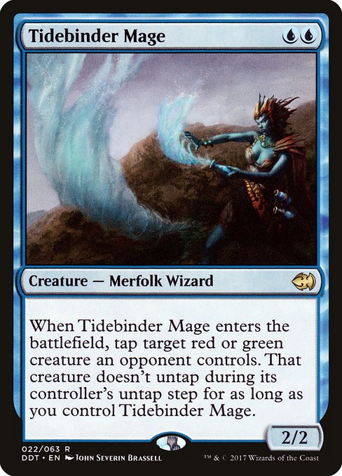 Tidebinder Mage from Duel Decks: Merfolk vs. Goblins