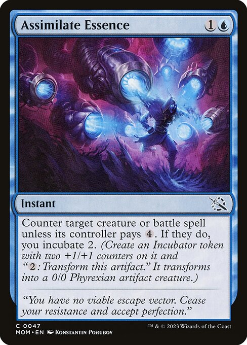 Assimilate Essence highlighted card art