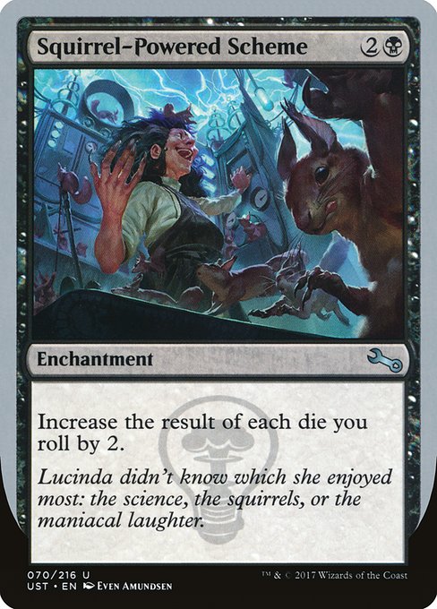 Squirrel-Powered Scheme highlighted card art