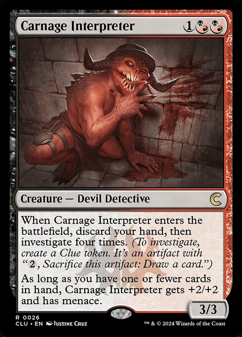 Carnage Interpreter highlighted card art