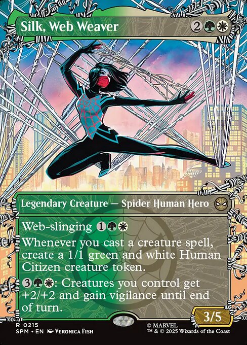 Silk, Web Weaver from Marvel's Spider-Man