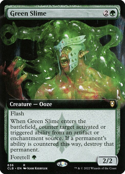 Green Slime from Commander Legends: Battle for Baldur's Gate
