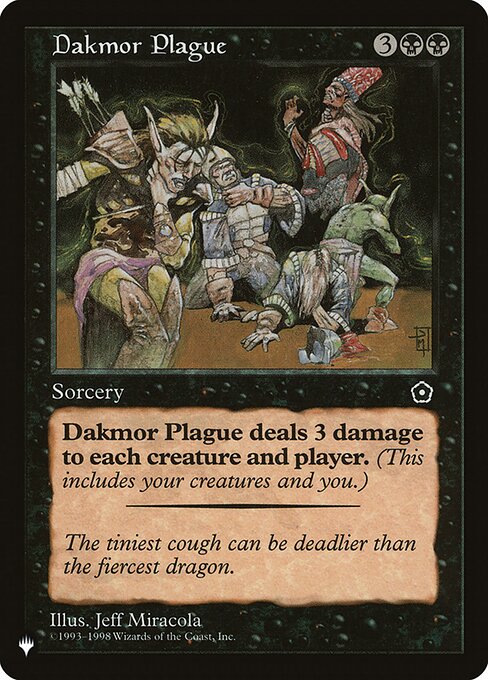 Dakmor Plague highlighted card art