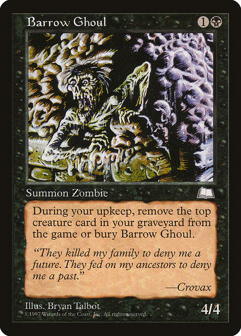 Barrow Ghoul from Weatherlight