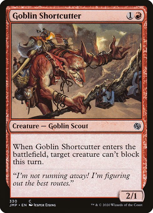 Goblin Shortcutter highlighted card art