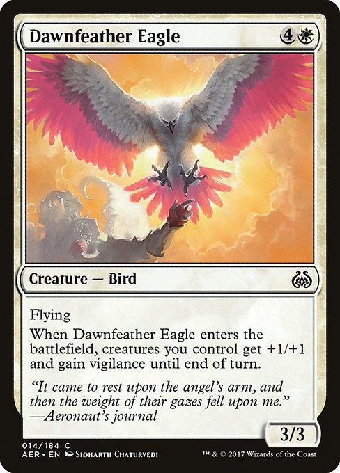 Dawnfeather Eagle from Aether Revolt