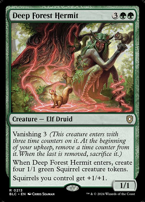 Deep Forest Hermit from Bloomburrow Commander