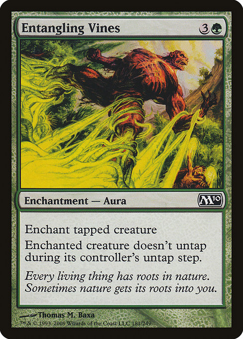 Entangling Vines highlighted card art