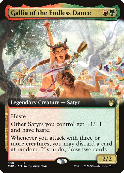 Gallia of the Endless Dance from Theros Beyond Death