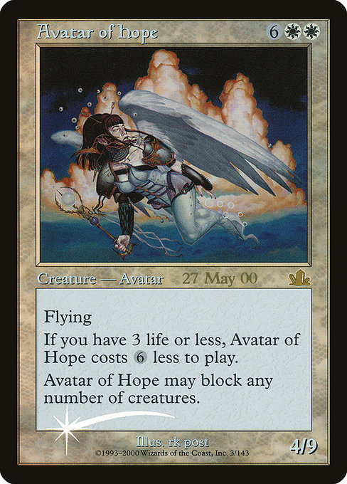 Avatar of Hope from Prophecy Promos