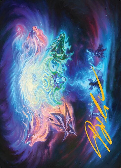 Call the Spirit Dragons // Call the Spirit Dragons from Tarkir: Dragonstorm Art Series