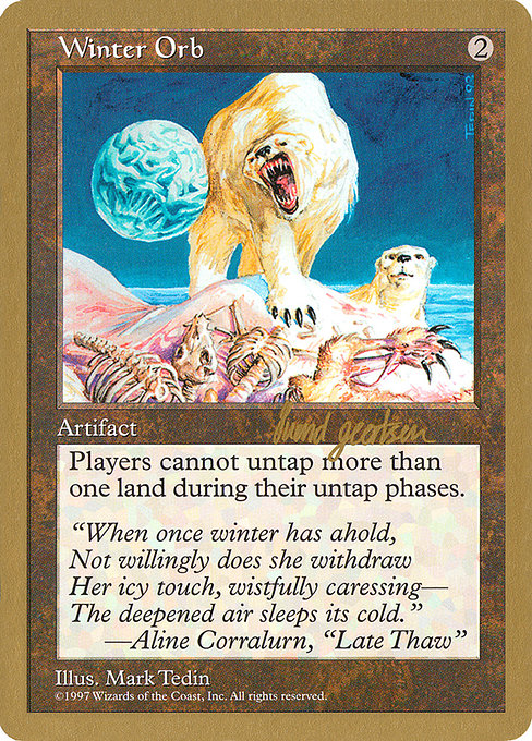 Winter Orb from World Championship Decks 1997