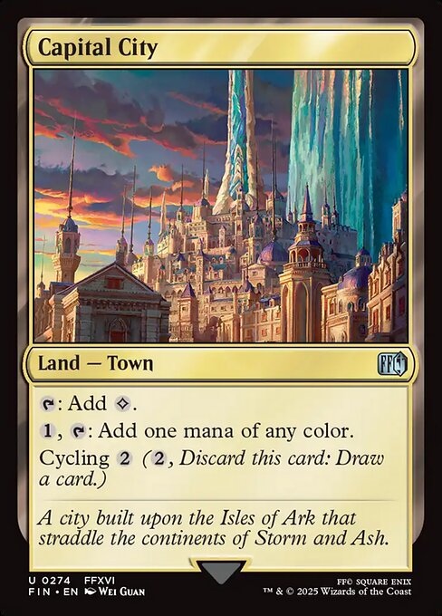 Capital City highlighted card art