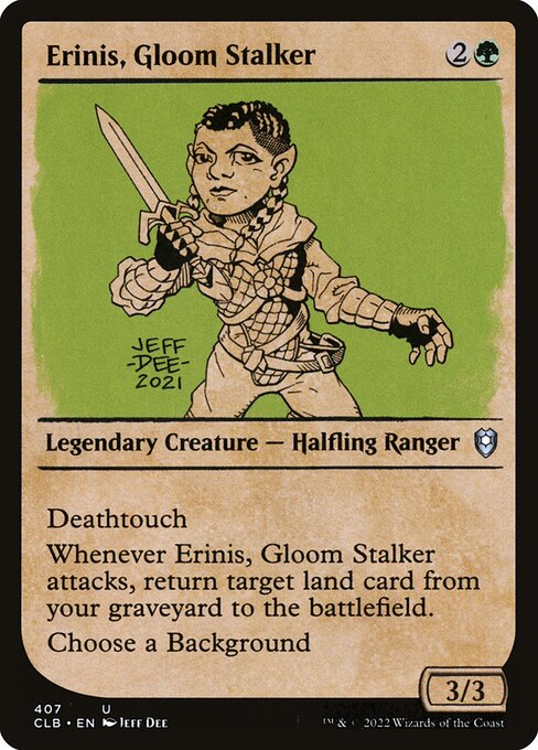Erinis, Gloom Stalker from Commander Legends: Battle for Baldur's Gate