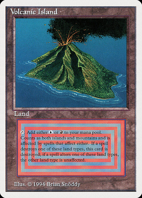 Volcanic Island from Summer Magic / Edgar