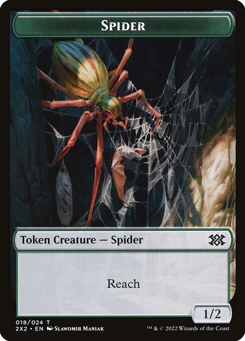 Spider from Double Masters 2022 Tokens