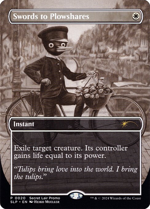 Swords to Plowshares from Secret Lair Promo