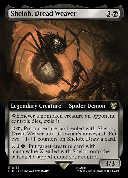 Shelob, Dread Weaver from Tales of Middle-earth Commander