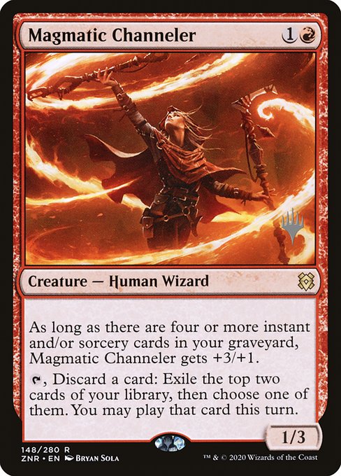Magmatic Channeler from Zendikar Rising Promos
