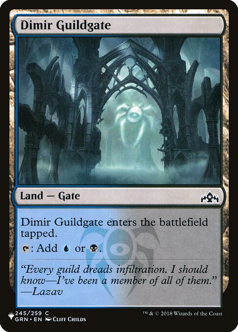 Dimir Guildgate from The List