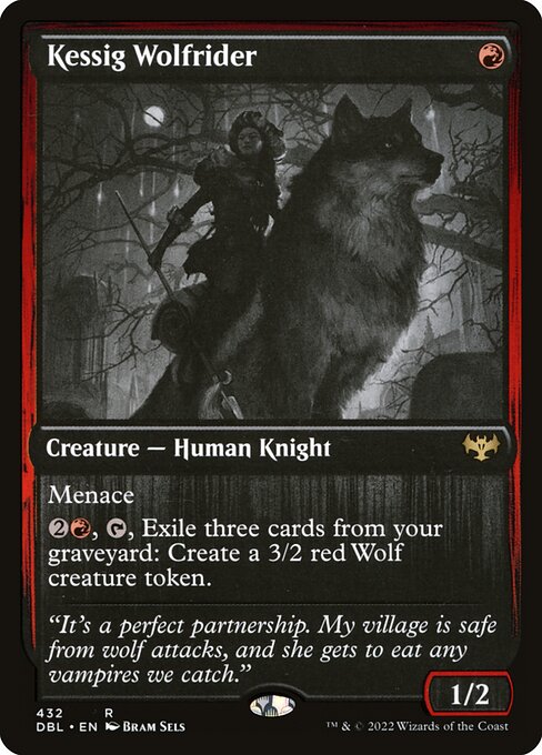 Kessig Wolfrider from Innistrad: Double Feature
