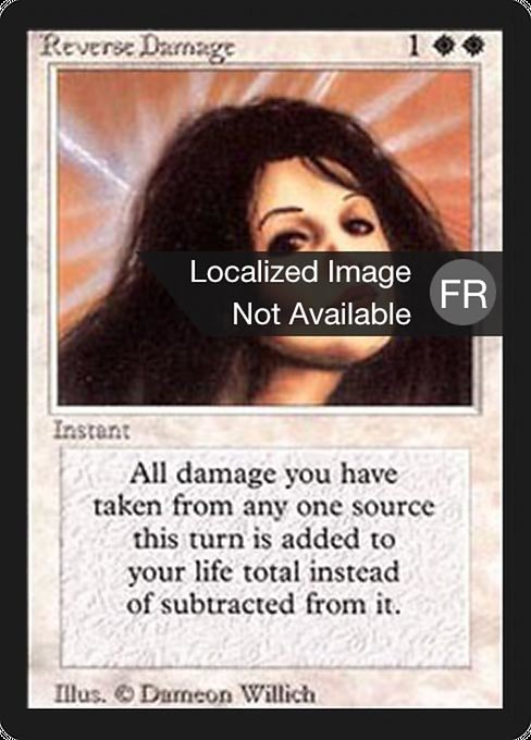 Reverse Damage from Foreign Black Border