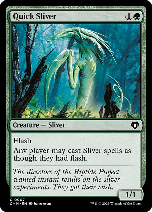 Quick Sliver highlighted card art