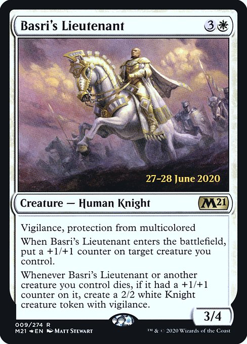 Basri's Lieutenant from Core Set 2021 Promos