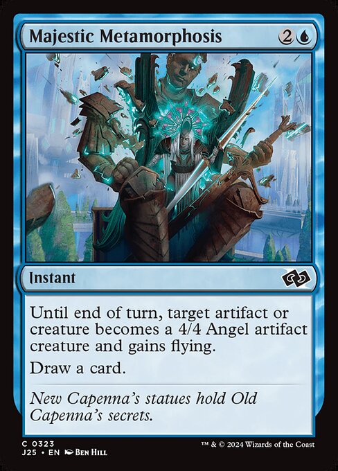 Majestic Metamorphosis highlighted card art