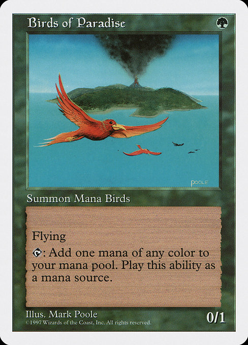 Birds of Paradise from Fifth Edition