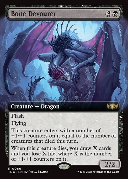 Bone Devourer from Tarkir: Dragonstorm Commander
