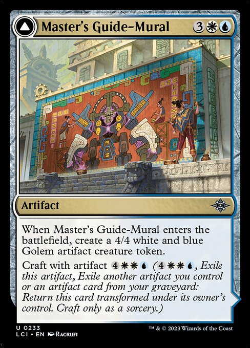 Master's Guide-Mural // Master's Manufactory from The Lost Caverns of Ixalan