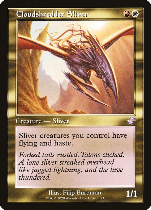 Cloudshredder Sliver from Time Spiral Remastered