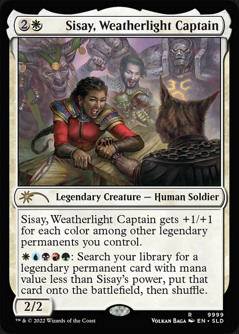 Sisay, Weatherlight Captain from Secret Lair Drop