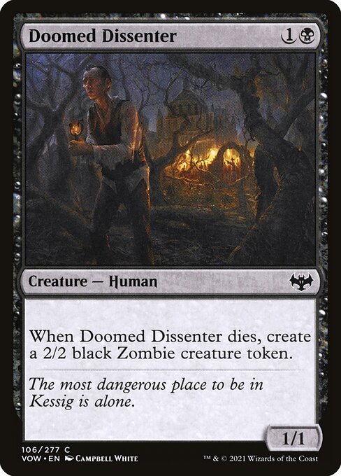 Doomed Dissenter from Innistrad: Crimson Vow