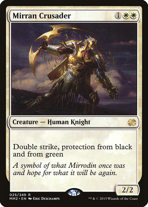 Mirran Crusader from Modern Masters 2015