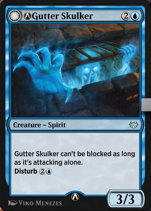 A-Gutter Skulker // A-Gutter Shortcut highlighted card art